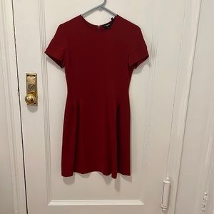 Theory, red dress, size 4